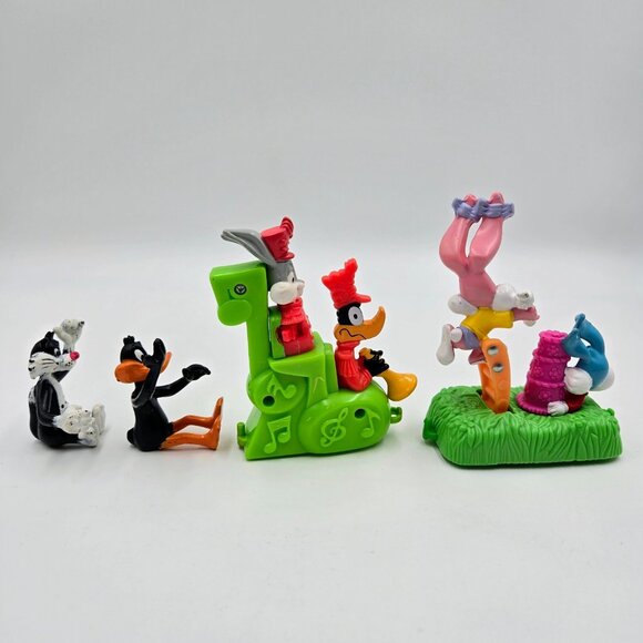 Warner Bros McDonald’s Happy Meal Toy Lot Pinky Brain Daffy Bugs Bunny Animaniac - Picture 11 of 16
